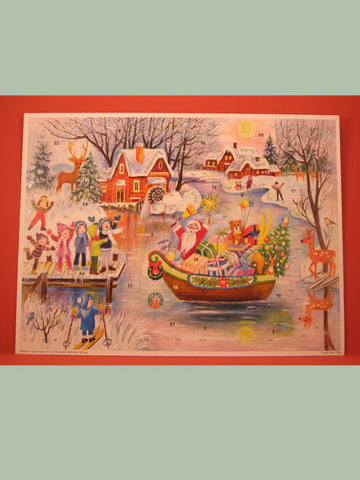 Advent Calendar: Boating Santa
