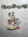 Millie's Tea Towels, Hand Embroidered: Old World Delights (12 to choose from)