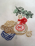 Millie's Tea Towels, Hand Embroidered: Old World Delights (12 to choose from)