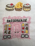 Millie's Tea Towels, Hand Embroidered: Old World Delights (12 to choose from)