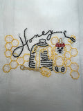 Millie's Tea Towels, Hand Embroidered: Spice of Life (9 to choose from)