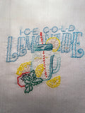 Millie's Tea Towels, Hand Embroidered: Well Preserved (7 to choose from)