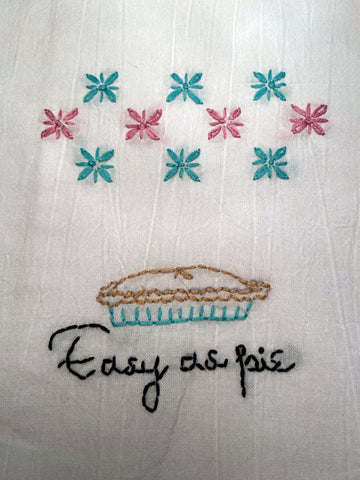 Millie's Tea Towels, Hand Embroidered: Kitchen Stitchin' (7 to choose from)