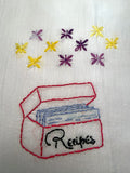 Millie's Tea Towels, Hand Embroidered: Kitchen Stitchin' (11 to choose from)