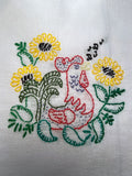 Millie's Tea Towels, Hand Embroidered: Folksy Farmhouse (7 to choose from)