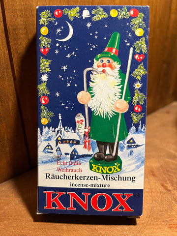German Incense: Original Knox Räucherkerzen, in Boxes of 24 Cones