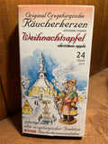 German Incense: Original Knox Räucherkerzen, in Boxes of 24 Cones