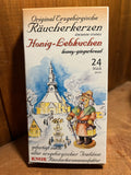 German Incense: Original Knox Räucherkerzen, in Boxes of 24 Cones