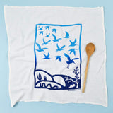 Flour Sack Tea Towels: Migration
