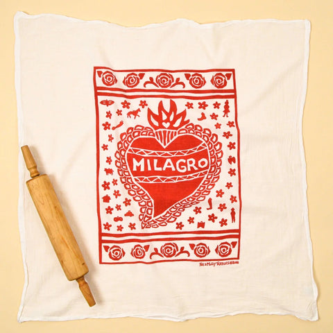 Flour Sack Tea Towels: Milagro