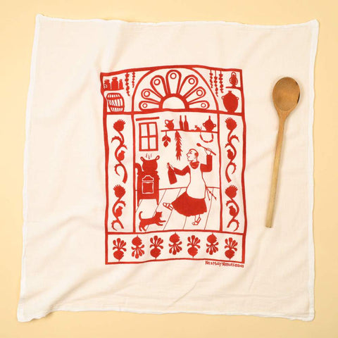 Flour Sack Tea Towels: San Pascual
