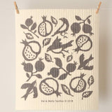 Compostable Sponge Cloth: Pomegranate