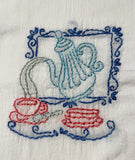 Millie's Tea Towels, Hand Embroidered: Millie's Pantry Collection (11 to choose from)