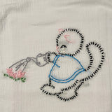 Millie's Tea Towels, Hand Embroidered: Kitties (8 to choose from)
