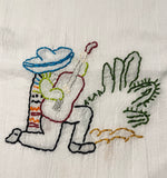 Millie's Tea Towels, Hand Embroidered: South of the Border (5 to choose from)