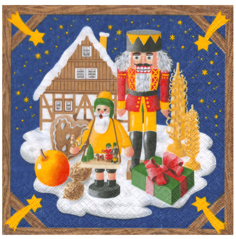 Luncheon Napkins: Christmas Land