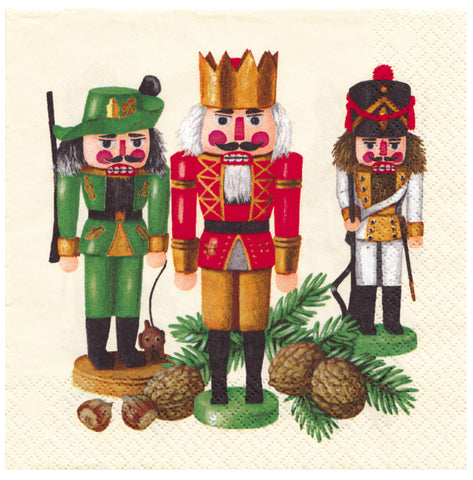 Luncheon Napkins: Nutcracker Trio