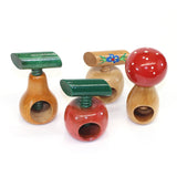 Italian Nutcrackers: Handmade Apples, Pears, & Mushrooms