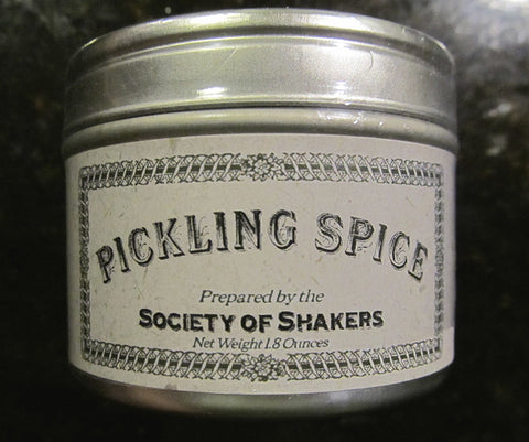 Shaker Culinary Herbs: Pickling Spice