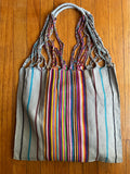 Mexican Market Bags: Striped Hand Loomed Cotton