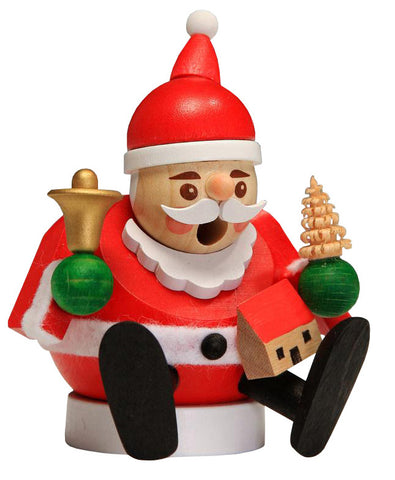 German Incense Smoker: Mini Santa Claus (Weihnachtsmann)