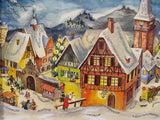 Advent Calendar: Village Panorama