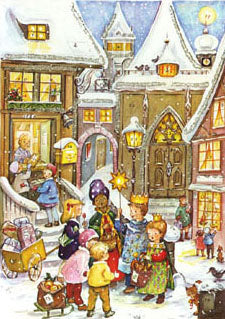 Advent Calendar: Star Carolers