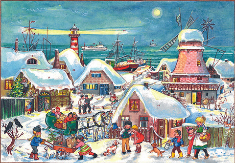 Advent Calendar: Dutch Village