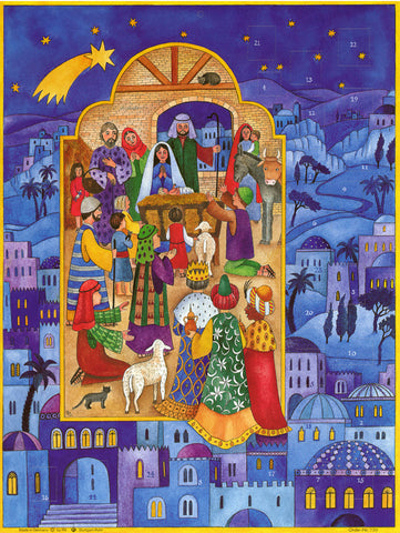 Advent Calendar: Blue Bethlehem