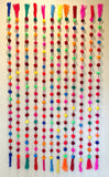 Colorful Pom Pom Garland from Mexico
