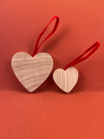 Swedish Hearts, Natural Finish