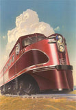 Postcard: Locomotive (Rail Travel)