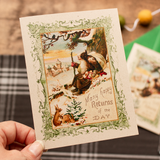Rustic Father Christmas Card