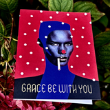 Grace Jones Christmas Card