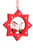 German Christmas Ornament: Stars with Toys & Angels