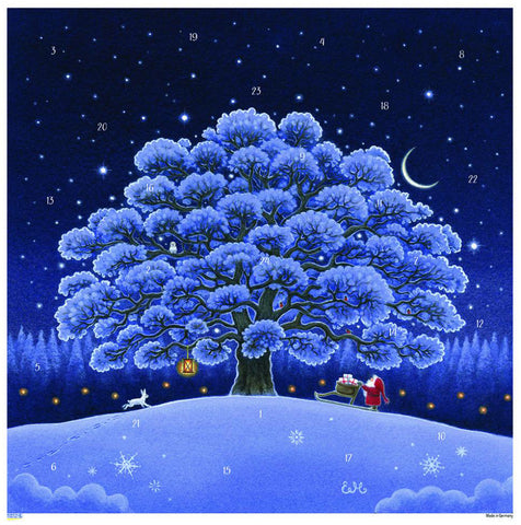 Advent Calendar: Tomte at Tree