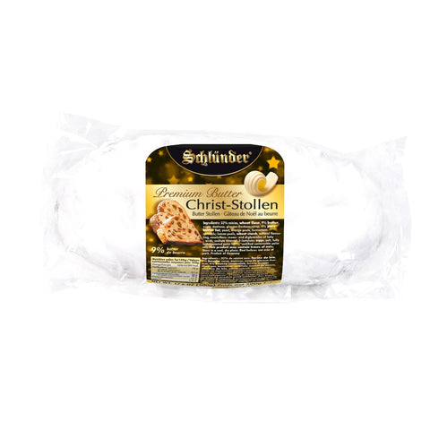 Schlünder Premium Butter Christmas Stollen, from Germany