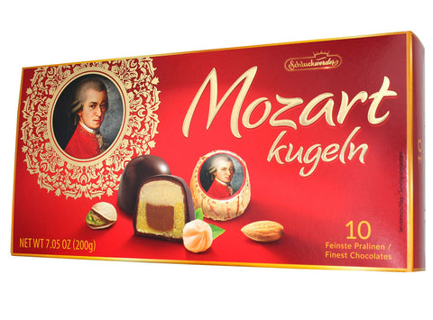 German Candies: Mozart Kugeln by Schluckwerder