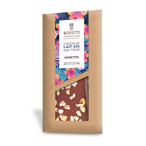 Bovetti Milk Chocolate & Italian Hazelnut Bar, from France