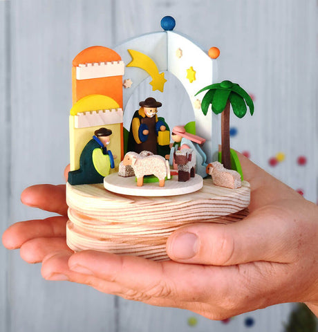Nativity Music Box, from Germany