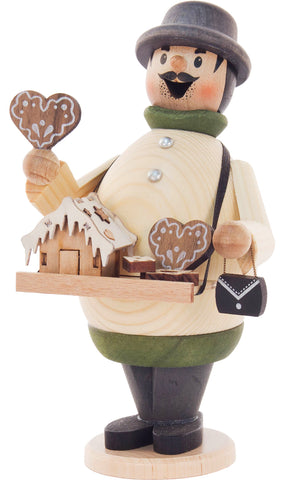 German Incense Smoker: Gingerbread Seller
