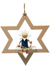 German Christmas Ornament: Star Child with Triangle