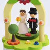 Wedding Music Box with Crank, from Germany