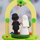 Wedding Music Box with Crank, from Germany