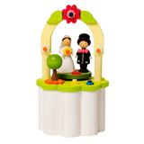 Wedding Music Box with Crank, from Germany
