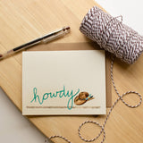 Note Card: Howdy