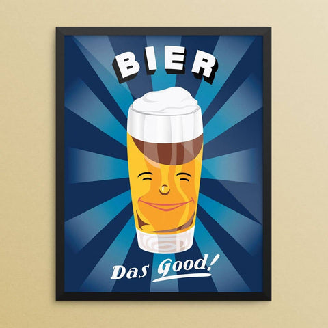 Art Print: Bier Das Good! (14" x 11")