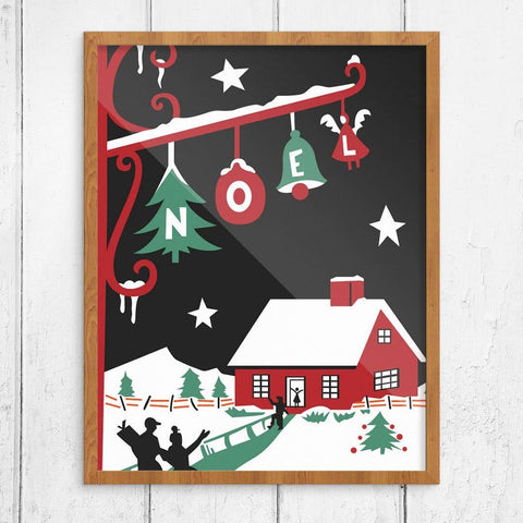 Christmas Card: Noel Home
