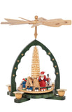 German Christmas Pyramid: Santa with Toys