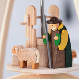 German Christmas Pyramid: Graupner Nativity Tower, 3 Tier